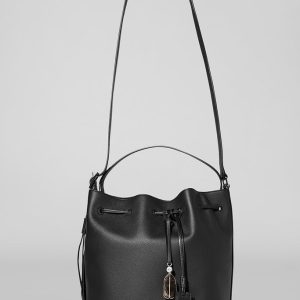 ALO Balance Bucket - Black Leather