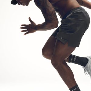 5" Traction Running Short - Anthracite