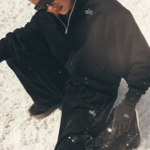 Accolade 1/4 Zip Pullover - Black