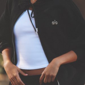 Accolade Full Zip Hoodie - Black