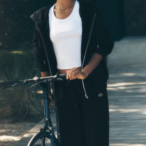 Accolade Straight Leg Sweatpant - Black